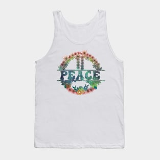 Peace Wreath Tank Top